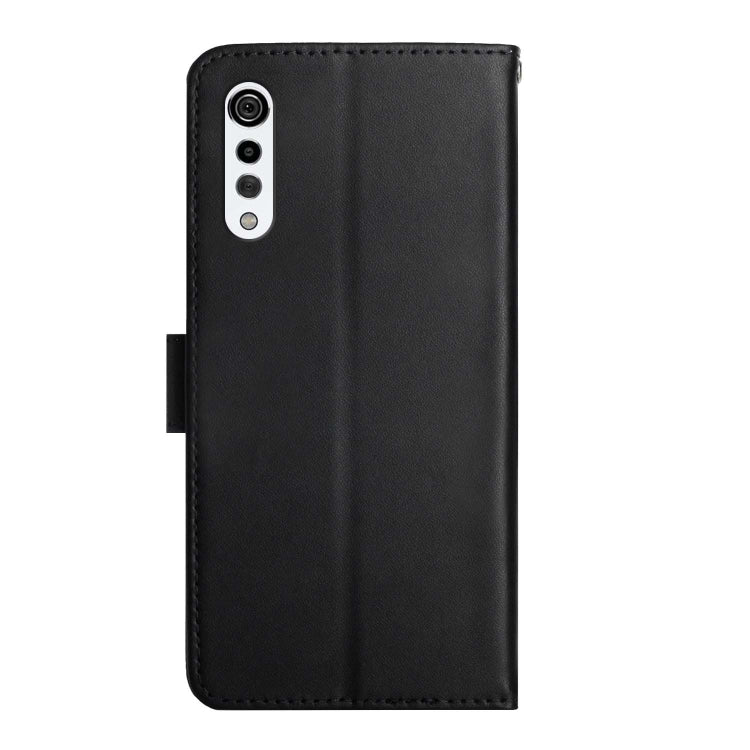 For LG Velvet 2 Pro Genuine Leather Fingerprint-proof Flip Phone Case(Black) - LG Cases by PMC TechLife | Online Shopping South Africa | PMC TechLife | Buy Now Pay Later Mobicred