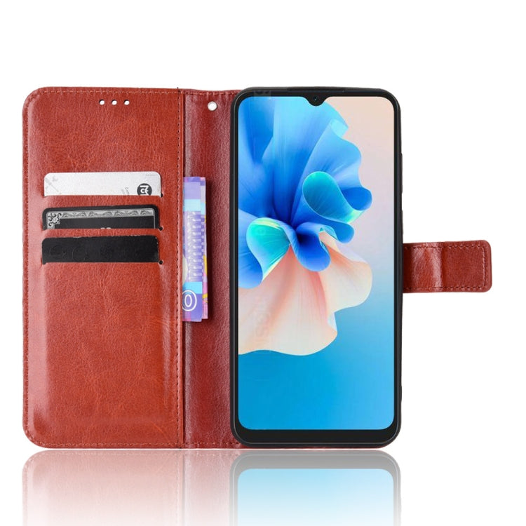 For Blackview A55 Pro Retro Crazy Horse Texture Leather Phone Case(Brown) - More Brand by PMC Jewellery | Online Shopping South Africa | PMC Jewellery | Buy Now Pay Later Mobicred