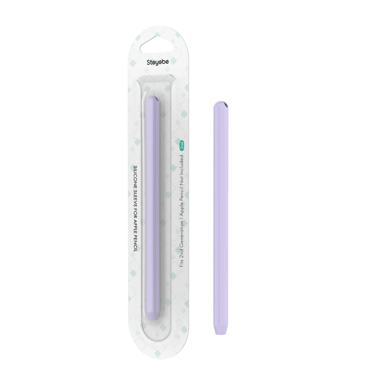 DUX DUCIS Stoyobe Ultra-thin Silicone Protective Case for Apple Pencil Pro / 2(Purple) - Pencil Accessories by DUX DUCIS | Online Shopping South Africa | PMC Jewellery | Buy Now Pay Later Mobicred