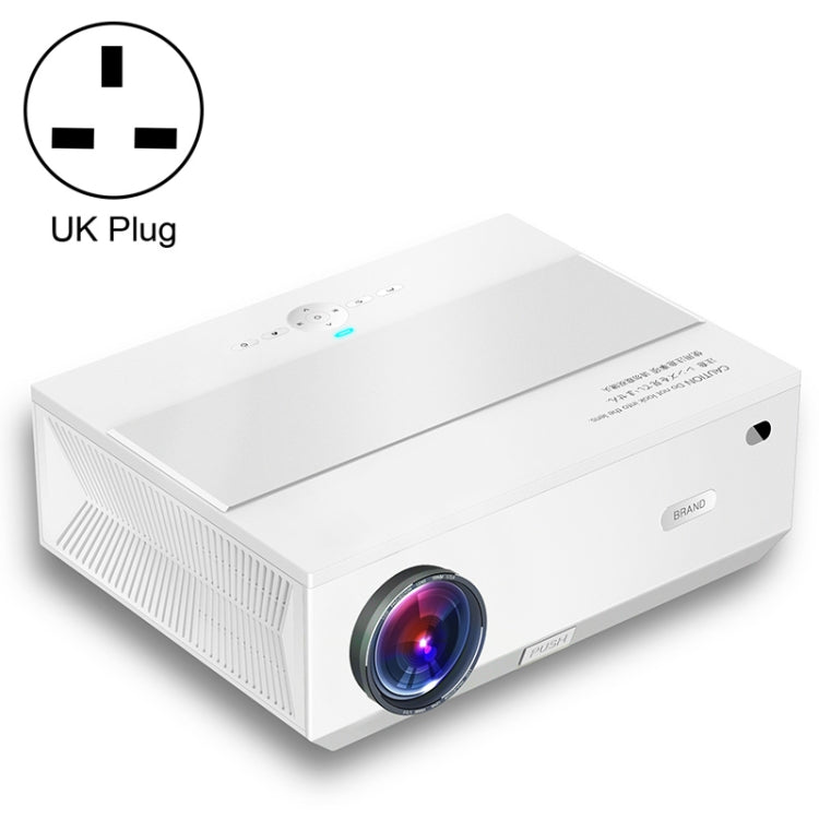 E600S 1920x1080P 400ANSI LCD LED Smart Projector, Same Screen Version, Plug Type:UK Plug - LED Projector by PMC Jewellery | Online Shopping South Africa | PMC Jewellery | Buy Now Pay Later Mobicred