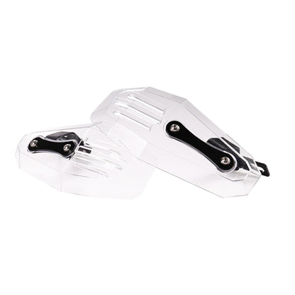 HP-HS002 1 Pair Motorcycle PC Front Windshield Handguard for Harley 883 / x48 / 1200(Transparent) - Others by PMC Jewellery | Online Shopping South Africa | PMC Jewellery | Buy Now Pay Later Mobicred