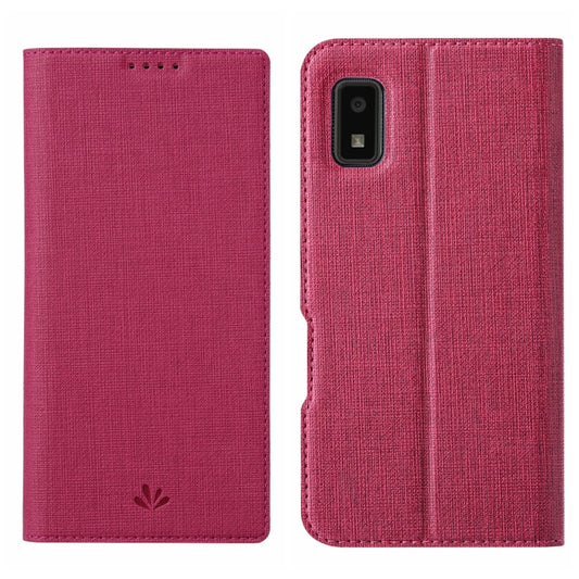 For Sharp Aquos Wish ViLi DMX Series Shockproof TPU + PU Leather Magnetic Attraction Horizontal Flip Case(Rose Red) - More Brand by ViLi | Online Shopping South Africa | PMC Jewellery | Buy Now Pay Later Mobicred