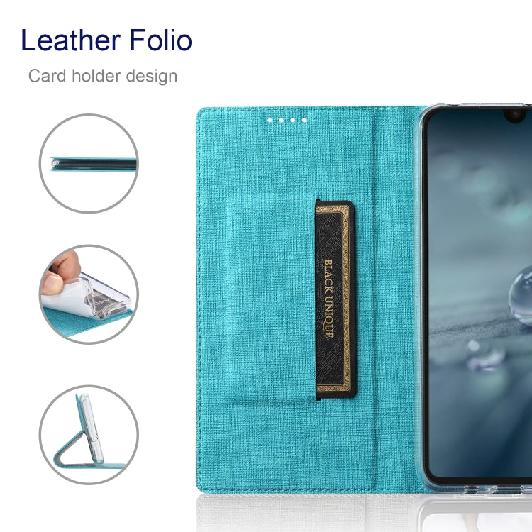 For Sharp Aquos Wish ViLi DMX Series Shockproof TPU + PU Leather Magnetic Attraction Horizontal Flip Case(Blue) - free shipping - PMC Jewellery - Order now!