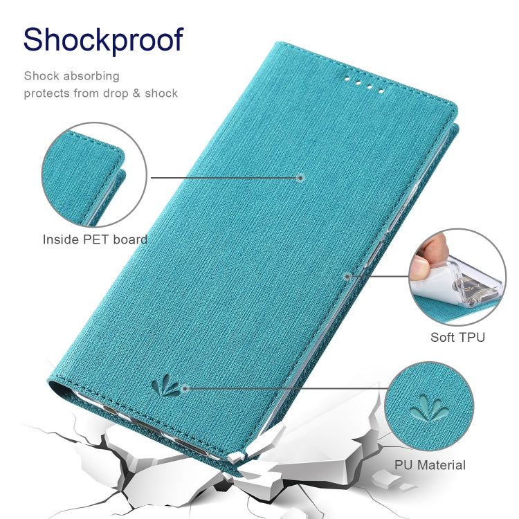 For Sharp Aquos Wish ViLi DMX Series Shockproof TPU + PU Leather Magnetic Attraction Horizontal Flip Case(Blue) - free shipping - PMC Jewellery - Order now!