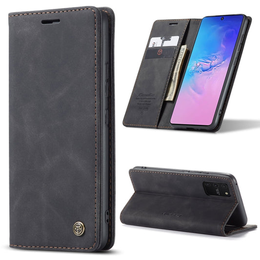 For Galaxy A91 / S10 Lite CaseMe Multifunctional Horizontal Flip Leather Case, with Card Slot & Holder & Wallet(Black) - Galaxy Phone Cases by CaseMe | Online Shopping South Africa | PMC Jewellery | Buy Now Pay Later Mobicred