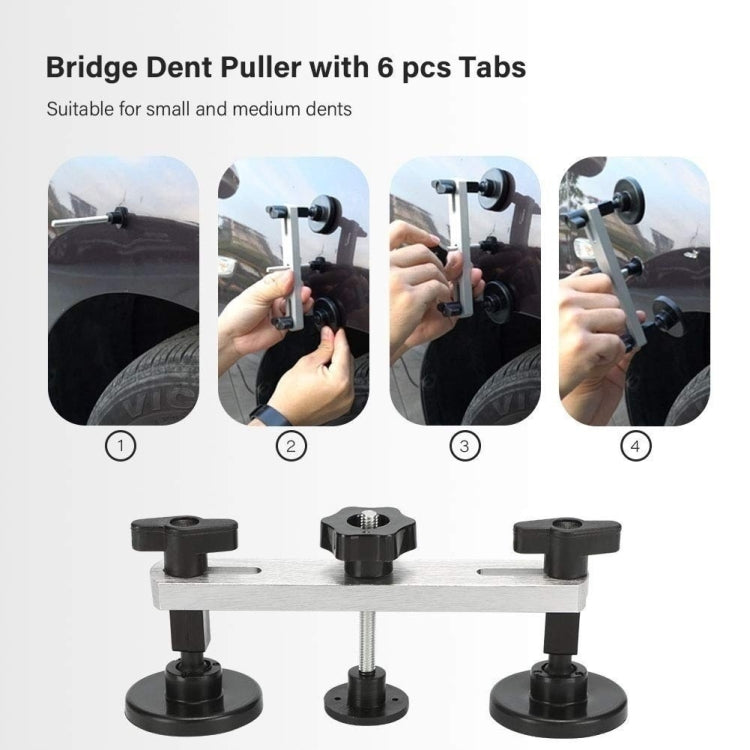 D3 94 in 1 Car Paintless Dent Dings Repair Lifter Tools Kit, Plug Type:UK Plug - Sheet Metal Tools by PMC Jewellery | Online Shopping South Africa | PMC Jewellery | Buy Now Pay Later Mobicred