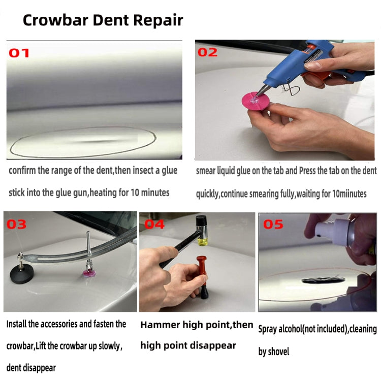 N5 104 in 1 Car Paintless Dent Removal Fender Damage Repair Puller Lifter, Plug Type:US Plug - Sheet Metal Tools by PMC TechLife | Online Shopping South Africa | PMC TechLife | Buy Now Pay Later Mobicred