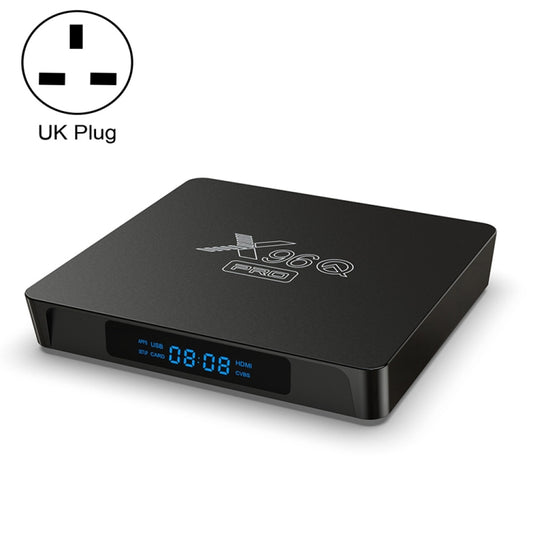 X96Q PRO 4K Smart TV BOX Android 10.0 Media Player, Allwinner H313 Quad Core ARM Cortex A53, RAM: 1GB, ROM: 8GB, Plug Type:UK Plug - Others by PMC Jewellery | Online Shopping South Africa | PMC Jewellery | Buy Now Pay Later Mobicred