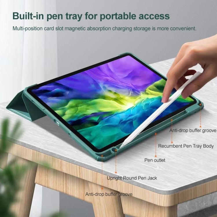 Mutural Pinyue Series Smart Leather Tablet Case For iPad 9.7 2018 / 2017(Black) - free shipping - PMC TechLife - Order now!