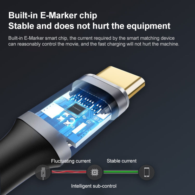 2m 10Gbps USB-C / Type-C Female to Male Elbow Charging Data Transmission Extension Cable - Cable & Adapters by PMC TechLife | Online Shopping South Africa | PMC TechLife | Buy Now Pay Later Mobicred