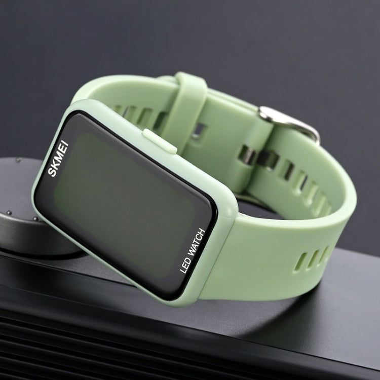 SKMEI 1873 PU Strap Waterproof LED Electronic Watch(Black) - free shipping - PMC TechLife - Order now!
