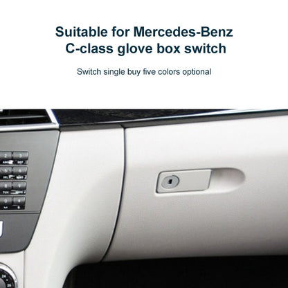 Car Glove Box Handle Switch for Mercedes-Benz W212 2008-2014, Left Driving(Mercerized Beige) - Door Handles by PMC Jewellery | Online Shopping South Africa | PMC Jewellery | Buy Now Pay Later Mobicred