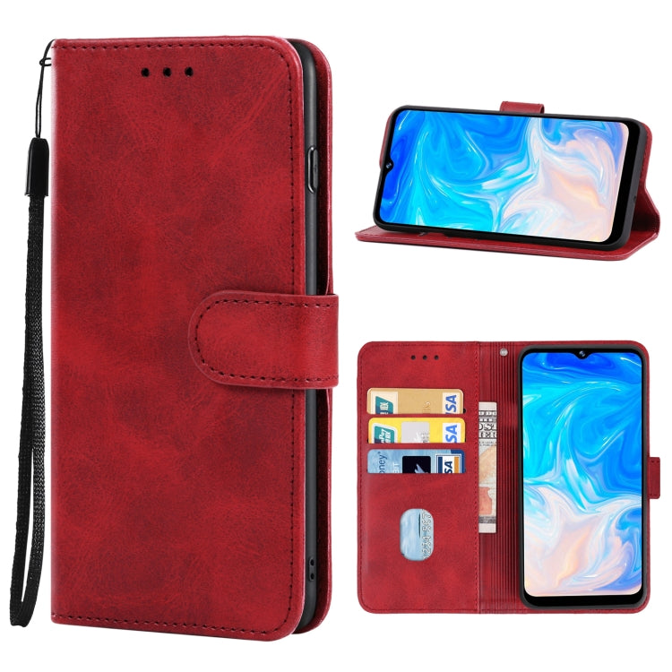 For DOOGEE N40 Pro Leather Phone Case(Red) - Doogee Cases by PMC Jewellery | Online Shopping South Africa | PMC Jewellery | Buy Now Pay Later Mobicred