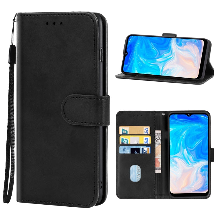 For DOOGEE N40 Pro Leather Phone Case(Black) - Doogee Cases by PMC Jewellery | Online Shopping South Africa | PMC Jewellery | Buy Now Pay Later Mobicred