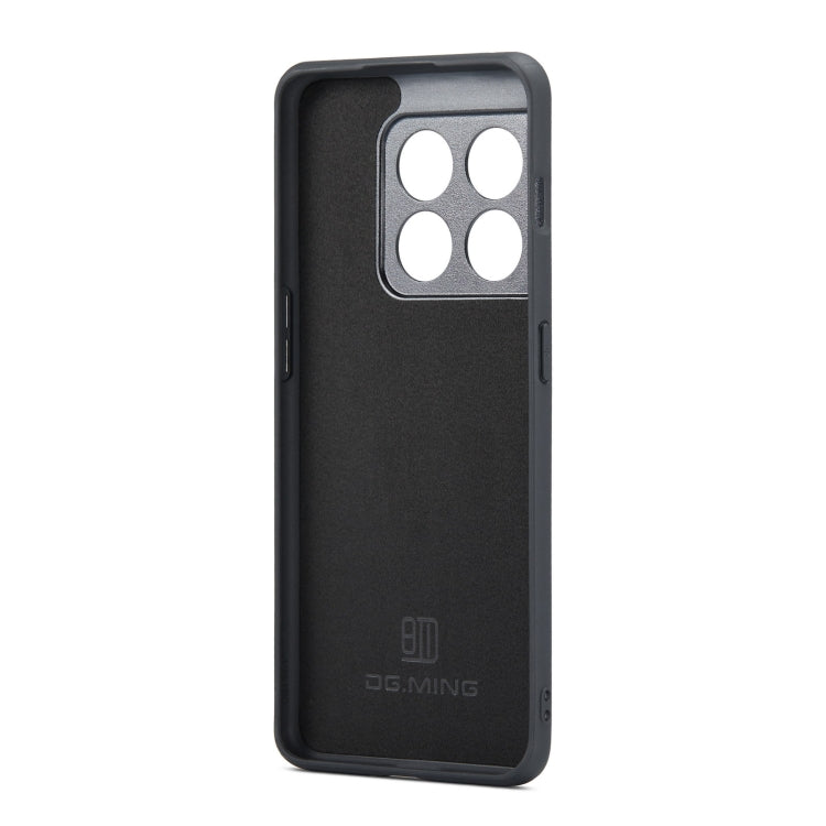 For OnePlus 10 Pro DG.MING M1 Series 3-Fold Multi Card Wallet + Magnetic Phone Case(Green) - OnePlus Cases by DG.MING | Online Shopping South Africa | PMC TechLife | Buy Now Pay Later Mobicred