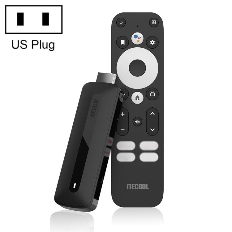 Mecool KD3 4K TV Stick, Android 11 Amlogic S905Y4 CPU 2GB+8GB with RC(US Plug) - Amlogic S905 by MECOOL | Online Shopping South Africa | PMC Jewellery | Buy Now Pay Later Mobicred