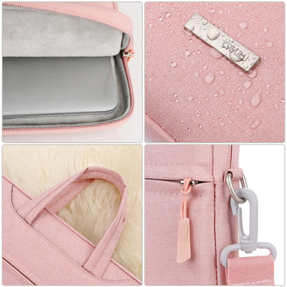 Handbag Laptop Bag Inner Bag with Shoulder Strap, Size:14 inch(Pink) - Other by PMC Jewellery | Online Shopping South Africa | PMC Jewellery | Buy Now Pay Later Mobicred