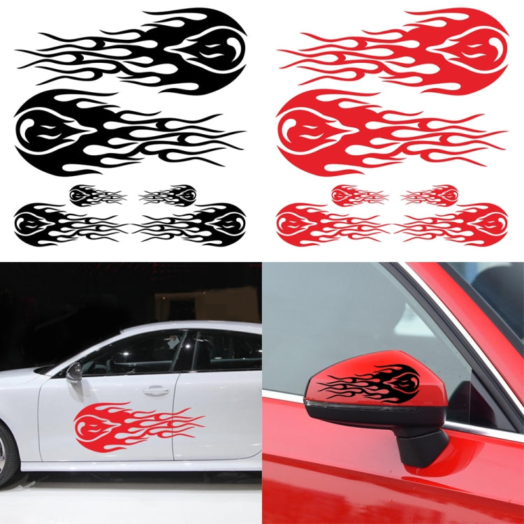 D-451 Car Modified Side Door Front Rear Bumpers Rearview Mirror Decorative Sticker(White) - Decorative Sticker by PMC TechLife | Online Shopping South Africa | PMC TechLife | Buy Now Pay Later Mobicred