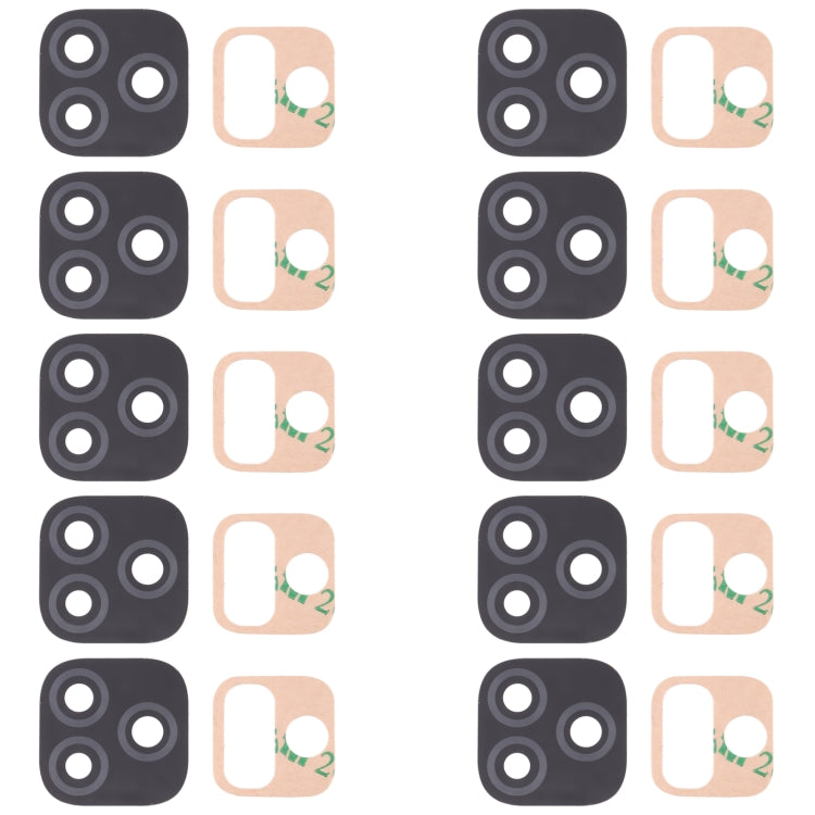 10 PCS Back Camera Lens For Itel P36/P36 Pro -  by PMC TechLife | Online Shopping South Africa | PMC TechLife