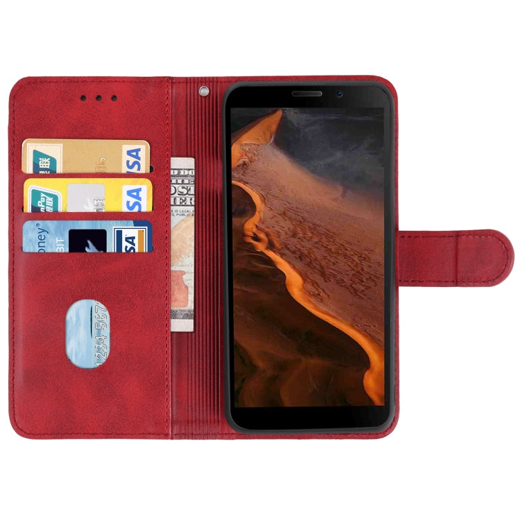 For Doogee S61/S61 Pro Leather Phone Case(Red) - Doogee Cases by PMC Jewellery | Online Shopping South Africa | PMC Jewellery | Buy Now Pay Later Mobicred