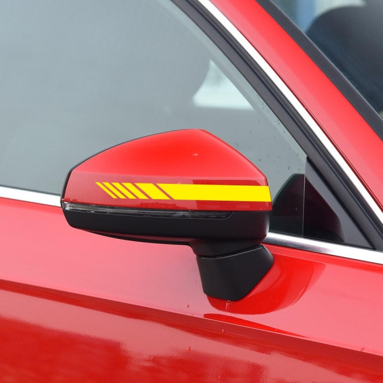 D-930 Lines Pattern Car Modified Decorative Sticker(Yellow) - Decorative Sticker by PMC TechLife | Online Shopping South Africa | PMC TechLife | Buy Now Pay Later Mobicred