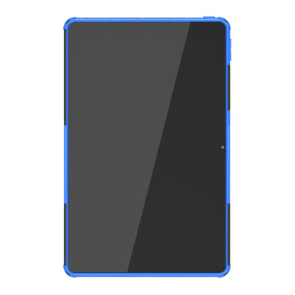 For Lenovo Tab M10 Plus 10.6 3rd Gen 2022 Tire Texture TPU+PC Shockproof Case with Holder(Blue) - Lenovo by PMC Jewellery | Online Shopping South Africa | PMC Jewellery | Buy Now Pay Later Mobicred