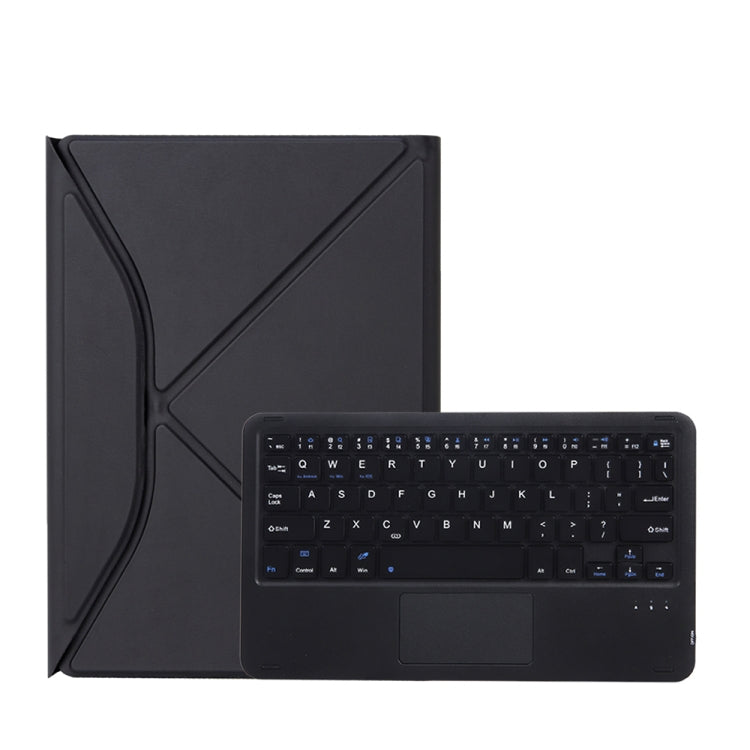 Z098B-A Pen Slot Touchpad Bluetooth Keyboard Leather Tablet Case For iPad Air 10.9 2022/2020(Black) - For iPad Air by PMC Jewellery | Online Shopping South Africa | PMC Jewellery