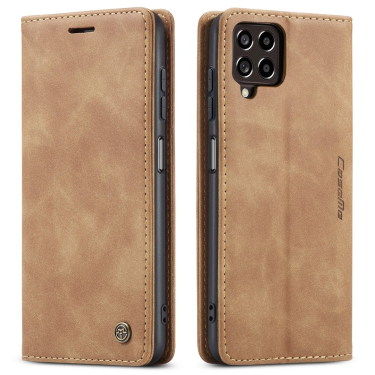 For Samsung Galaxy M53 5G CaseMe 013 Multifunctional Horizontal Flip Leather Phone Case(Brown) - Galaxy Phone Cases by CaseMe | Online Shopping South Africa | PMC Jewellery | Buy Now Pay Later Mobicred