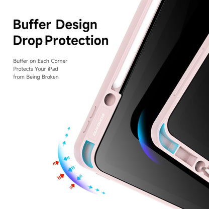 For iPad Pro 12.9 2022/2021/2020/2018 DUX DUCIS Magi Series Shockproof Tablet Case(Pink) - iPad Pro 12.9 (2020) Cases by DUX DUCIS | Online Shopping South Africa | PMC Jewellery | Buy Now Pay Later Mobicred