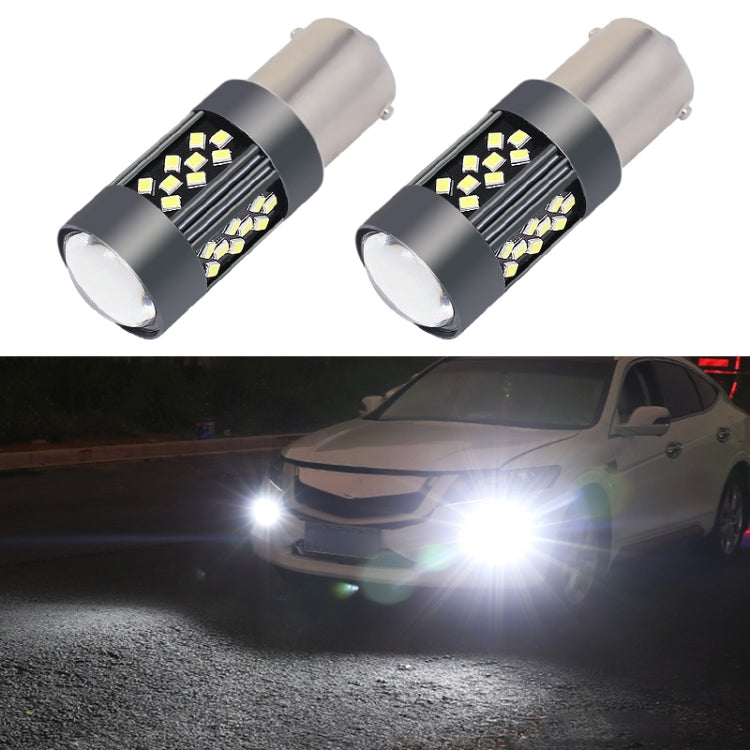 1 Pair 1156 12V 7W Continuous Car LED Fog Light(White Light) - Fog / Driving Lights by PMC Jewellery | Online Shopping South Africa | PMC Jewellery | Buy Now Pay Later Mobicred