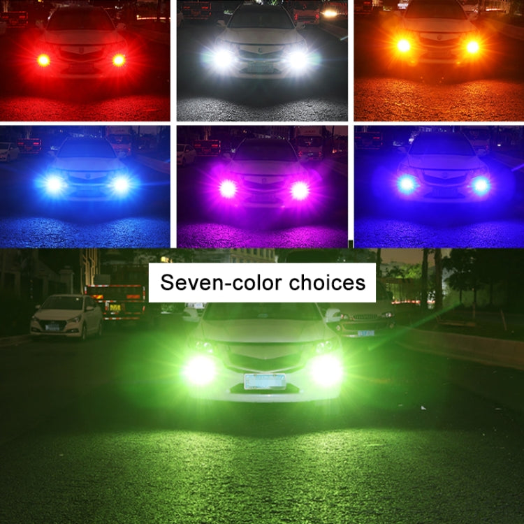 1 Pair 1157 12V 7W Strobe Car LED Fog Light(Ice Blue Light) - Fog / Driving Lights by PMC TechLife | Online Shopping South Africa | PMC TechLife | Buy Now Pay Later Mobicred