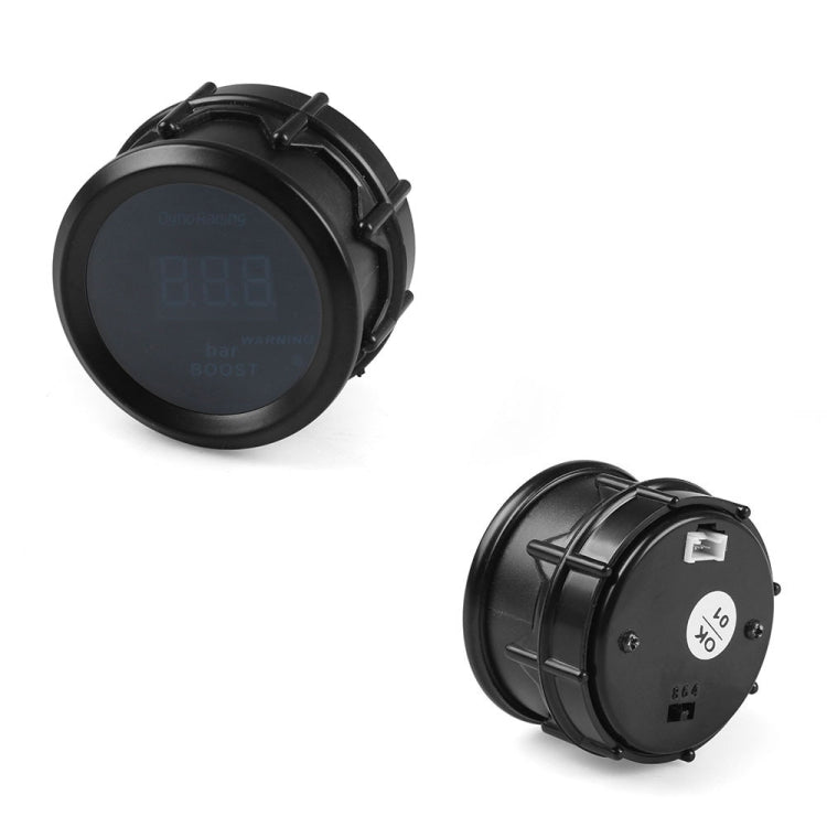 Car Modified 12V Universal 52mm Blue Light Digital Display Meter, Style:Voltmeter - Car Modification by PMC TechLife | Online Shopping South Africa | PMC TechLife | Buy Now Pay Later Mobicred