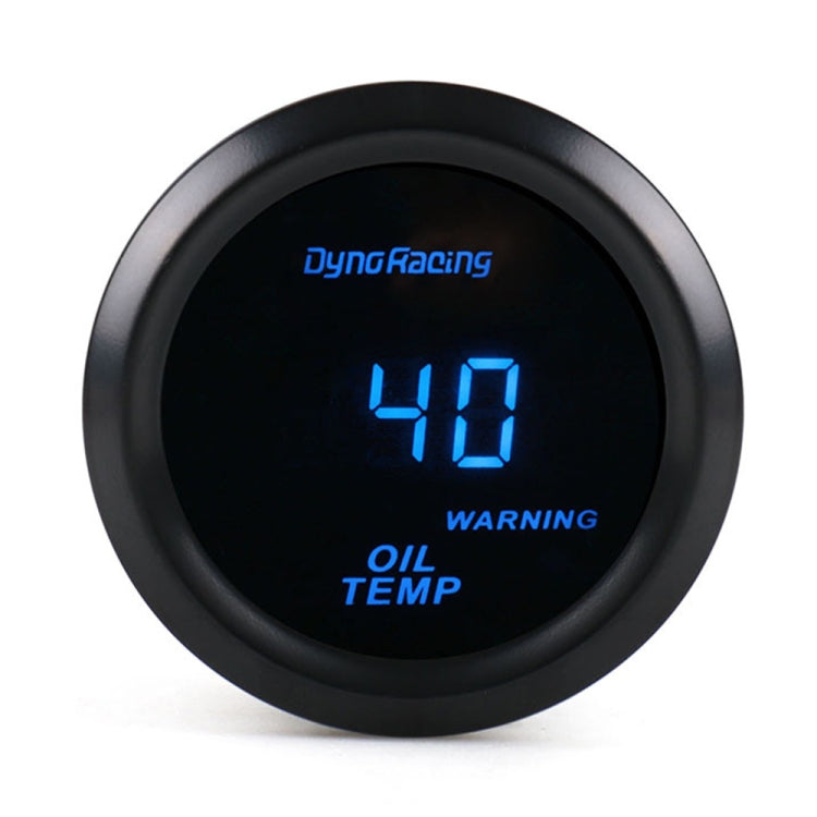 Car Modified 12V Universal 52mm Blue Light Digital Display Meter, Style:Oil Temperature Gauge - Car Modification by PMC Jewellery | Online Shopping South Africa | PMC Jewellery | Buy Now Pay Later Mobicred