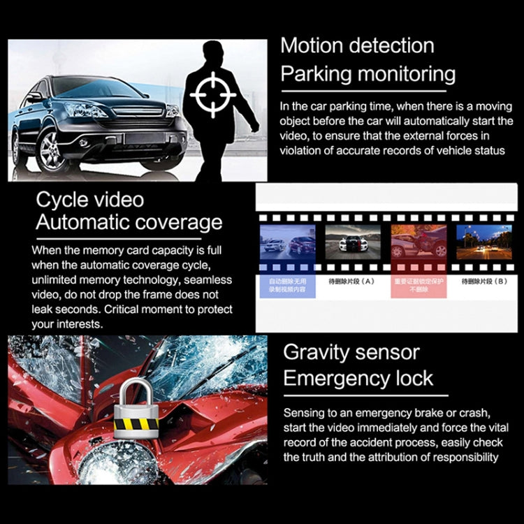 4K Single Camera HD Night Vision WiFi Car Dash Cam Driving Recorder - free shipping - PMC TechLife - Order now!