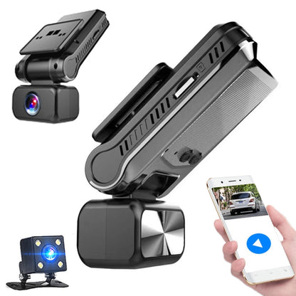 2K Dual Camera HD Night Vision WiFi Car Dash Cam Driving Recorder - Car DVRs by PMC Jewellery | Online Shopping South Africa | PMC Jewellery | Buy Now Pay Later Mobicred