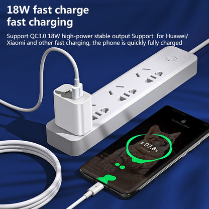 REMAX RP-U68 Speedy Series 20W USB+USB-C/Type-C Interface Fast Charger, Specification:EU Plug(White) - USB Charger by REMAX | Online Shopping South Africa | PMC Jewellery | Buy Now Pay Later Mobicred