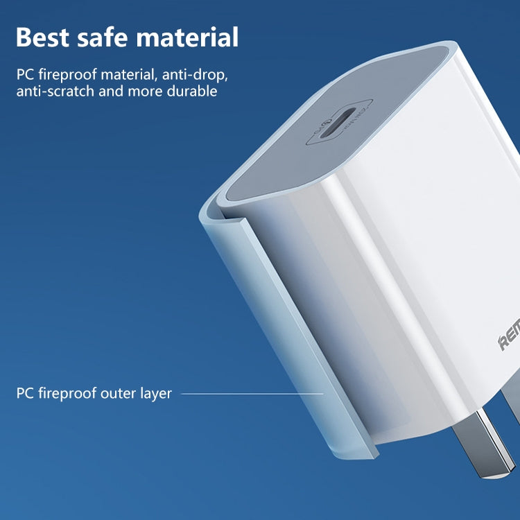 REMAX RP-U79 Speed Series 20W USB-C/Type-C Multi-Compatible Fast Charger, Specification:CN Plug(White) - USB Charger by REMAX | Online Shopping South Africa | PMC Jewellery | Buy Now Pay Later Mobicred