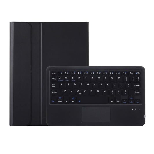 OP12-A Lambskin Texture Ultra-thin Bluetooth Keyboard Leather Case with Touchpad For OPPO Pad Air 10.4 inch(Black) - Others Keyboard by PMC Jewellery | Online Shopping South Africa | PMC Jewellery