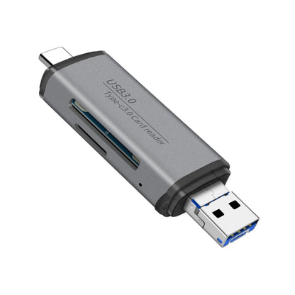 ADS-101 USB 3.0 Multi-function Card Reader(Grey) -  by PMC Jewellery | Online Shopping South Africa | PMC Jewellery | Buy Now Pay Later Mobicred