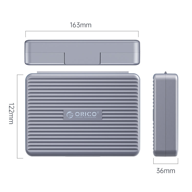 ORICO PHA35 3.5 inch Hard Drive Protection Case(Grey) - Hard Drive Bags & Cases by ORICO | Online Shopping South Africa | PMC TechLife