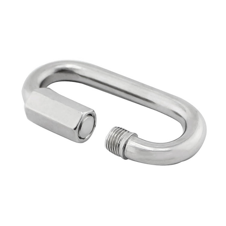 5 PCS 3.5mm 304 Stainless Steel Quick Connect Ring Runway Buckle - Hooks by PMC TechLife | Online Shopping South Africa | PMC TechLife | Buy Now Pay Later Mobicred