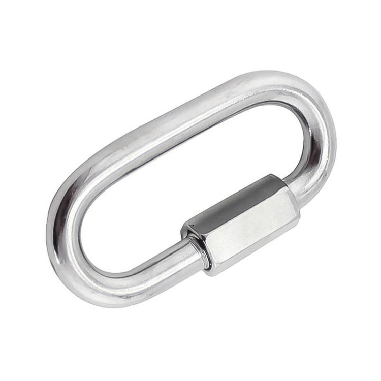 2 PCS 7mm 304 Stainless Steel Quick Connect Ring Runway Buckle - Hooks by PMC TechLife | Online Shopping South Africa | PMC TechLife | Buy Now Pay Later Mobicred