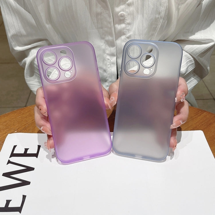 For iPhone 14 Plus Frosted PP Phone Case (Purple) - iPhone 14 Plus Cases by PMC Jewellery | Online Shopping South Africa | PMC Jewellery