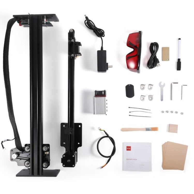 NEJE MASTER 3 Plus Laser Engraver with A40630 Laser Module(US Plug) - free shipping - PMC Jewellery - Order now!
