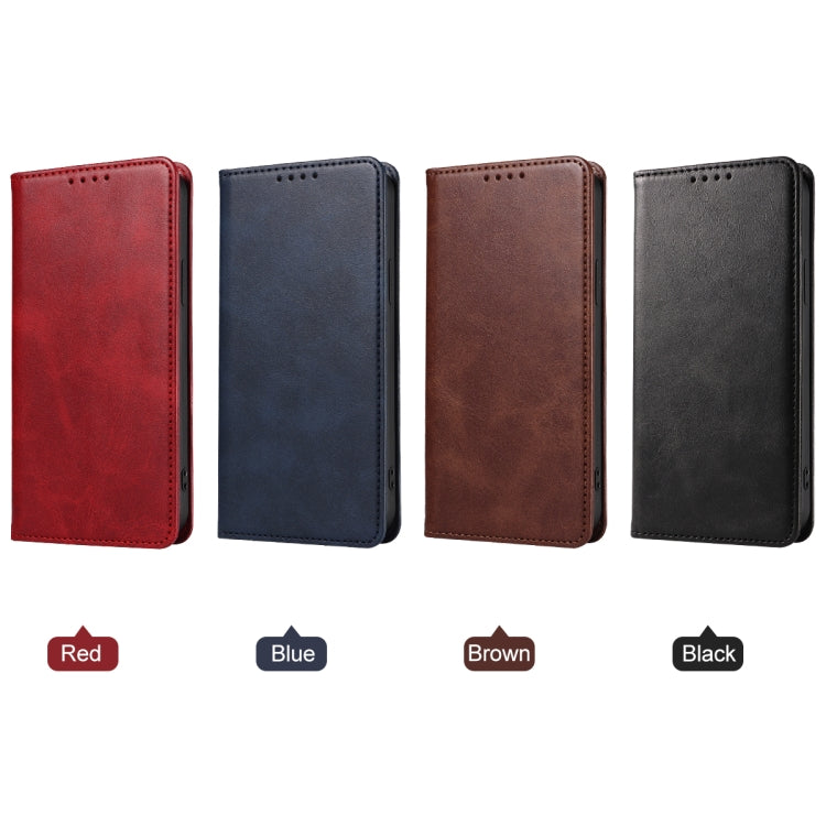 For OPPO Reno5 5G Magnetic Closure Leather Phone Case(Blue) - OPPO Cases by PMC TechLife | Online Shopping South Africa | PMC TechLife
