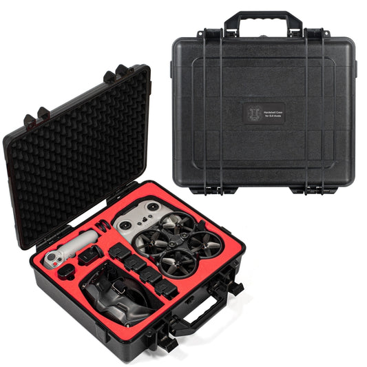 STARTRC ABS Waterproof Shockproof Suitcase For DJI Avata, Compatible with DJI Goggles 2 / FPV Goggles V2+FPV RC(Black) - Cases & Bags by STARTRC | Online Shopping South Africa | PMC Jewellery | Buy Now Pay Later Mobicred