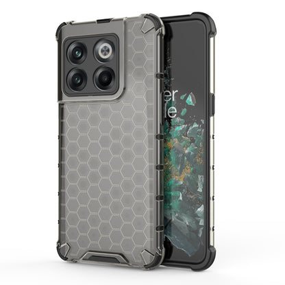 For OnePlus 10T Honeycomb Phone Case(Black) - OnePlus Cases by PMC Jewellery | Online Shopping South Africa | PMC Jewellery | Buy Now Pay Later Mobicred