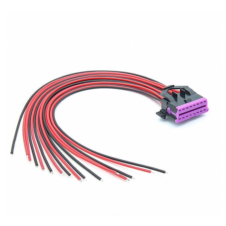 30cm 16Pin Fixed Terminal Extension Cable Female Plug for Volkswagen - Cables & Connectors by PMC TechLife | Online Shopping South Africa | PMC TechLife | Buy Now Pay Later Mobicred