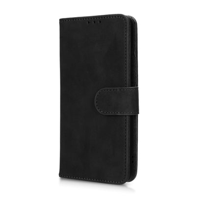 For Motorola Edge 30 Lite / Edge 30 Neo Skin Feel Magnetic Flip Leather Phone Case(Black) - Motorola Cases by PMC Jewellery | Online Shopping South Africa | PMC Jewellery | Buy Now Pay Later Mobicred