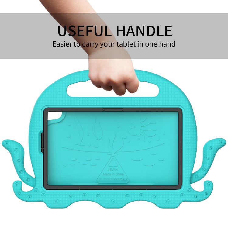 For Lenovo  Tab M8 TB 8505F / 8705N Octopus Style EVA + PC Tablet Case with Strap(Glacial Green) - Lenovo by PMC TechLife | Online Shopping South Africa | PMC TechLife | Buy Now Pay Later Mobicred